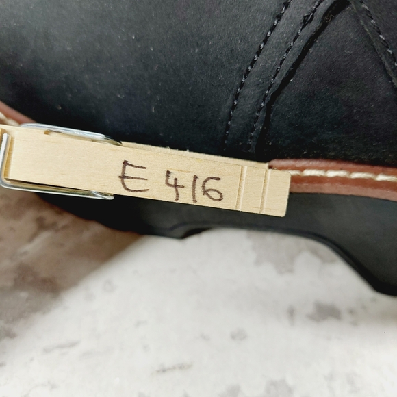 NEW Blondo Giovanni Waterproof Black Nubuck Leather Chunky Ankle Boots E416 - Picture 12 of 12